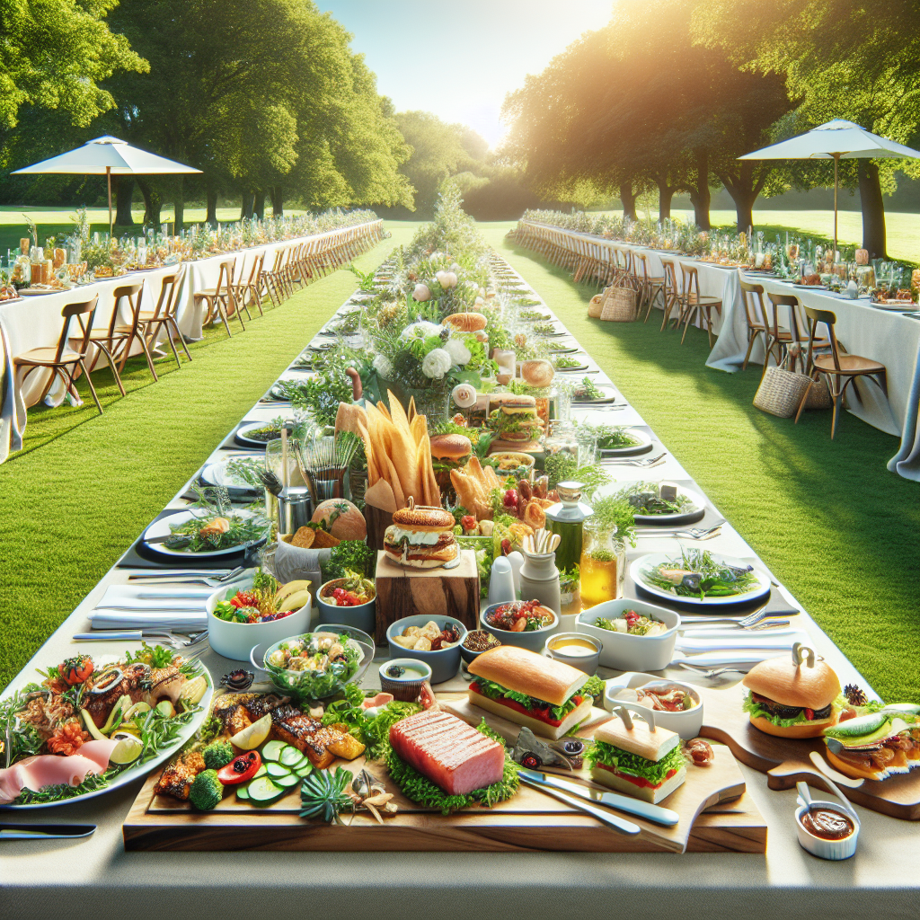 Catering für Outdoor-Events