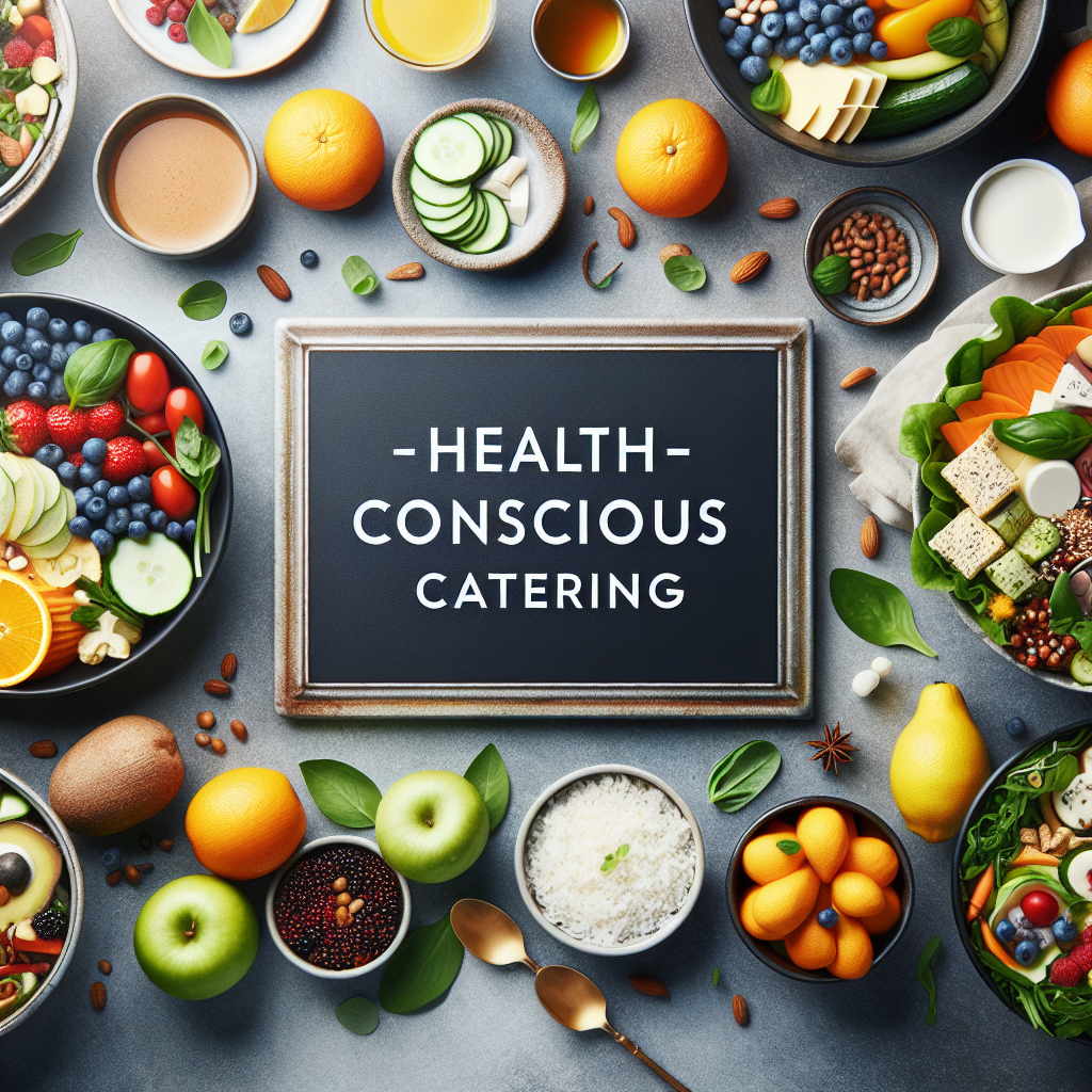 Gesundheitsbewusstes Catering