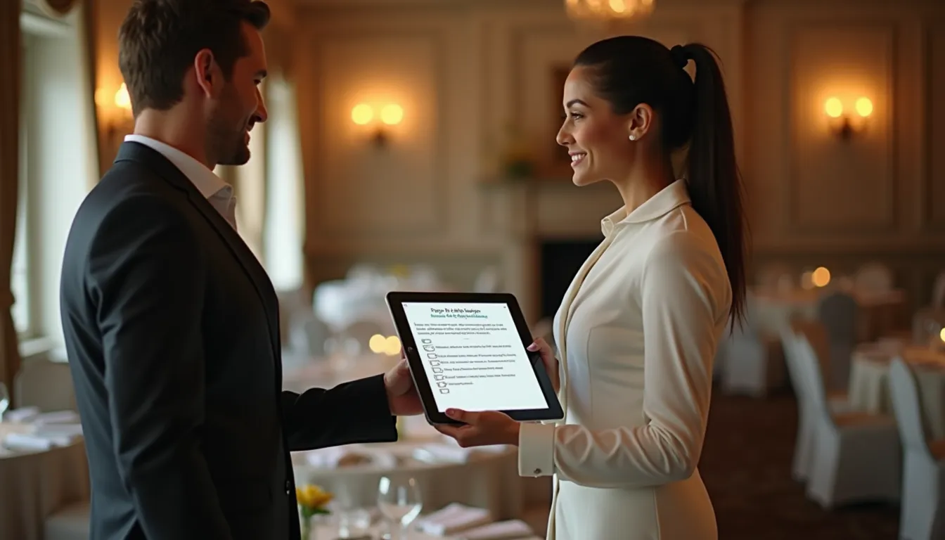 Checkliste „Was der Caterer wissen muss“
