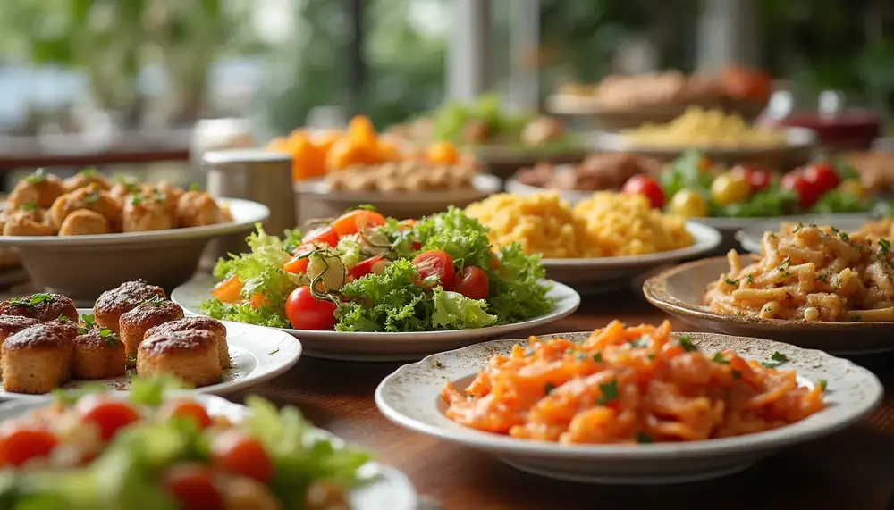 Die Place2b Event Catering Karte: Vielfalt für jeden Geschmack