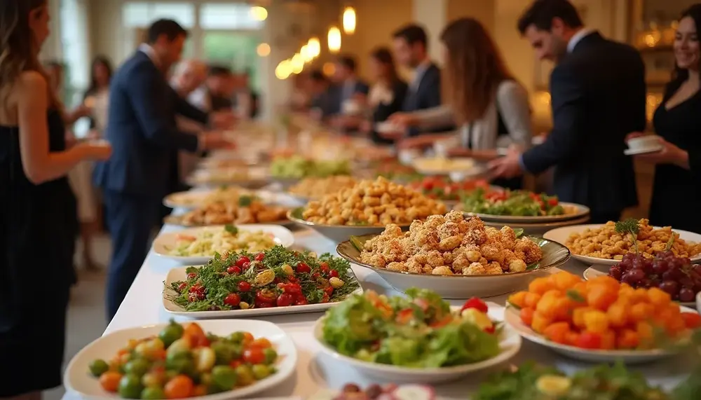 Wie Sie den perfekten Catering Service Tire für Ihr Event finden